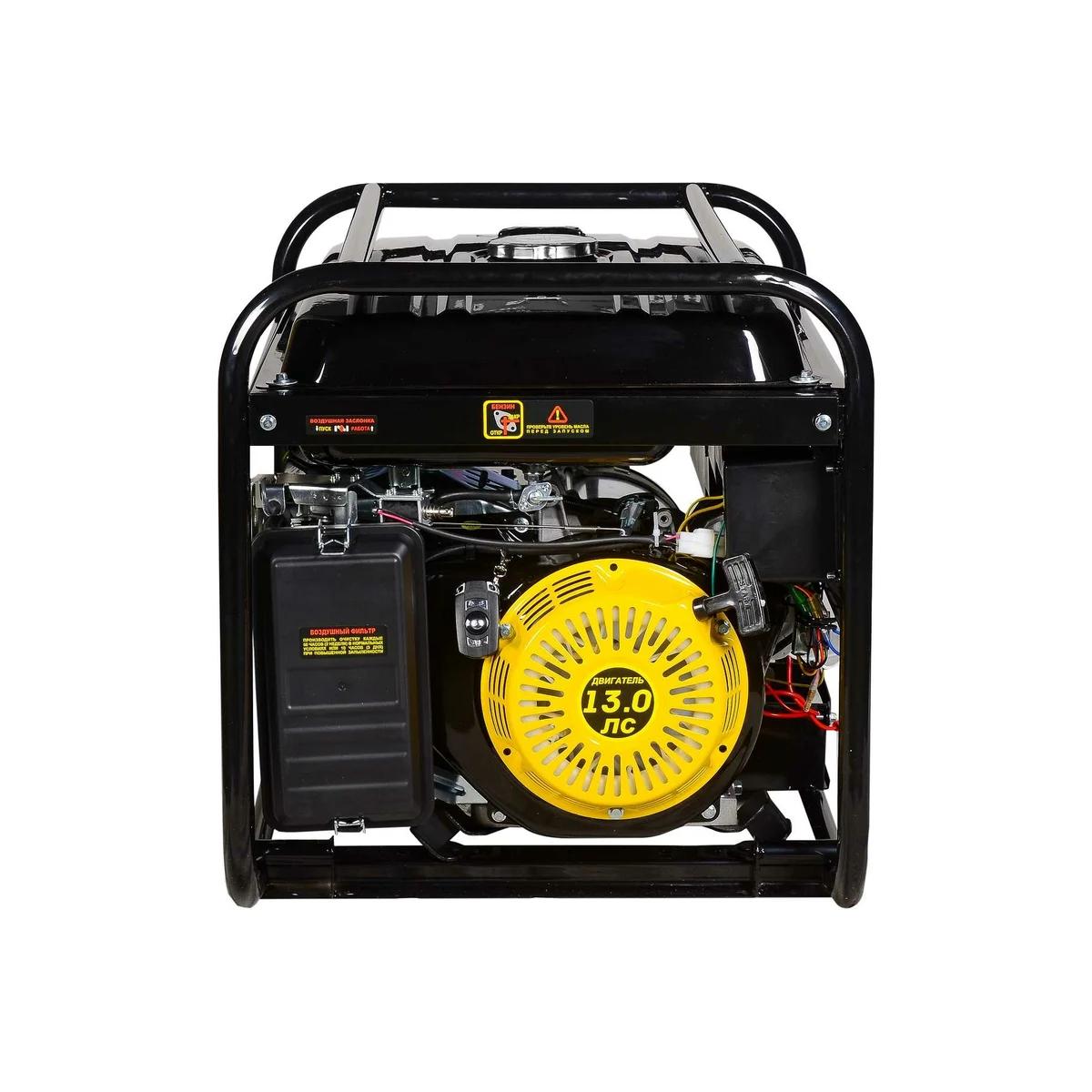 Huter - Բենզինային գեներատոր (մեկնարկիչով) 5500 Վտ Huter DY6500LXA Ավտոմատ փոխակերպման համակարգ -ԱՓՀ(ATS)-ով - DY6500LXA - Գեներատորներ