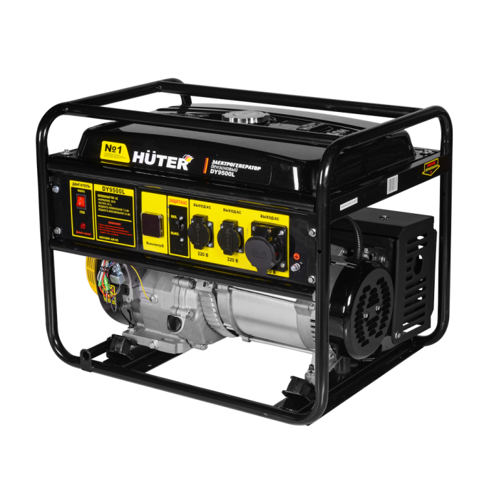 Huter - Բենզինային գեներատոր 8000 Վտ Huter DY9500L - Գեներատորներ