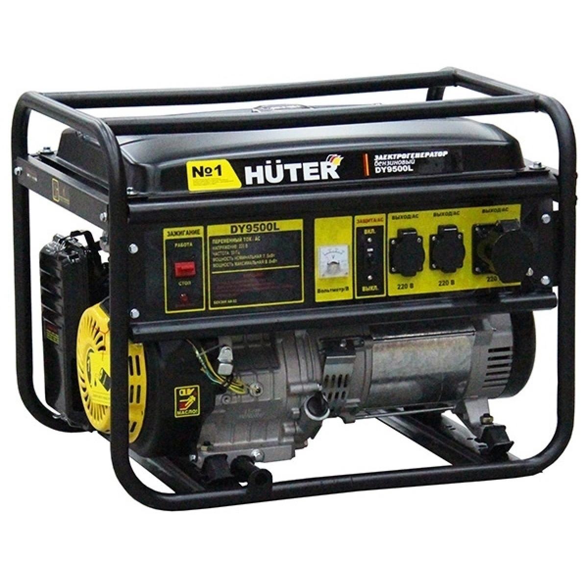 Huter - Բենզինային գեներատոր 8000 Վտ Huter DY9500L - Գեներատորներ