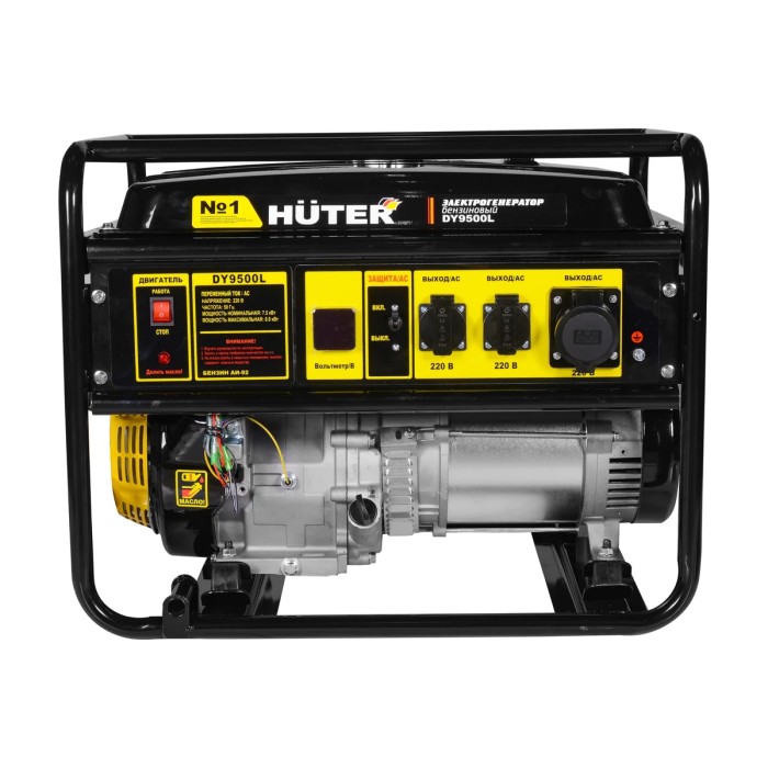 Huter - Բենզինային գեներատոր 8000 Վտ Huter DY9500L - Գեներատորներ