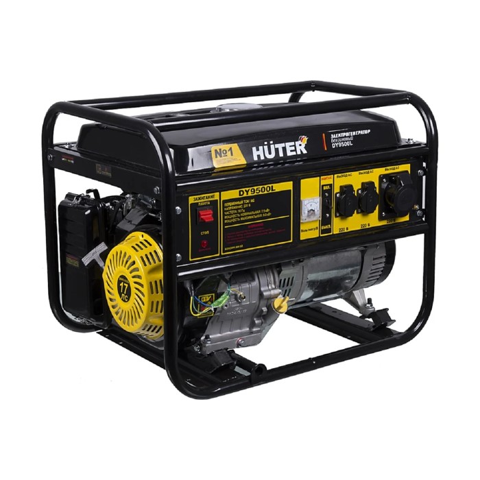Huter - Բենզինային գեներատոր 8000 Վտ Huter DY9500L - Գեներատորներ