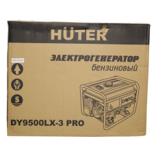 Բենզինային գեներատոր եռաֆազ (մեկնարկիչով) 8000 Վտ(220 Վ) /8500 Վտ(380 Վ) Huter DY9500LX-3PRO