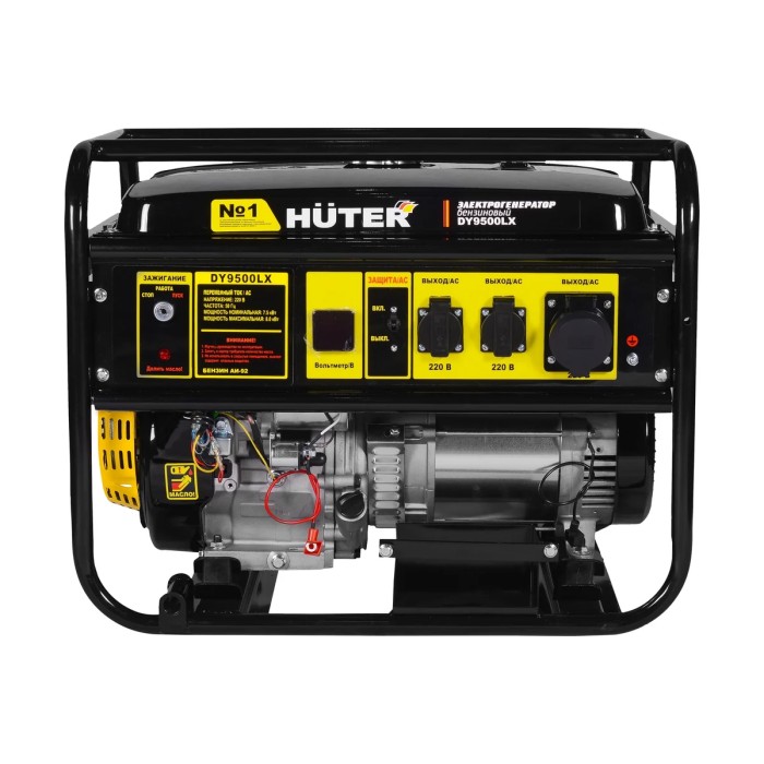 Huter - Բենզինային գեներատոր (մեկնարկիչով) 8000 Վտ Huter DY9500LX - Գեներատորներ