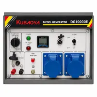 Դիզելային գեներատոր (մեկնարկիչով) 7500 Վտ KUBAOYA DG10000E   
