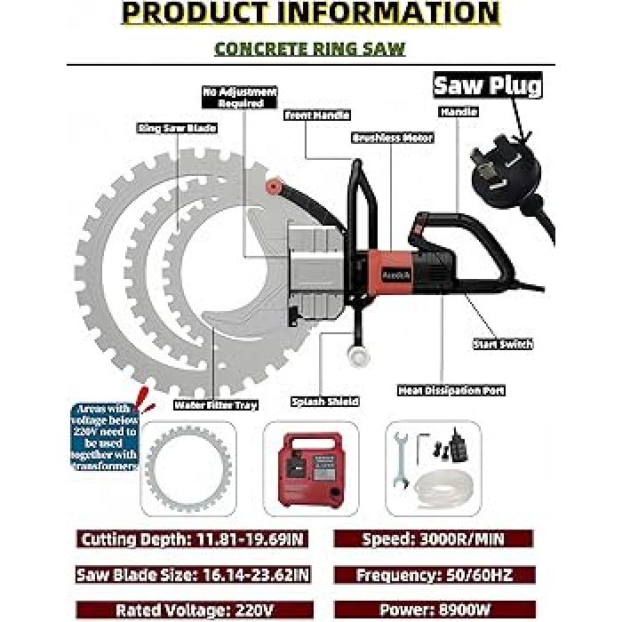 TotalTools - Circular Saw 2200w - TS1222356 - Circular Saw