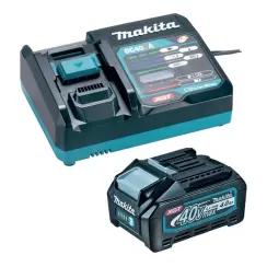 Makita 191J67-0 XGT 40V 4Ah մարտկոց և DC40RA լիցքավորիչի հավաքածու
