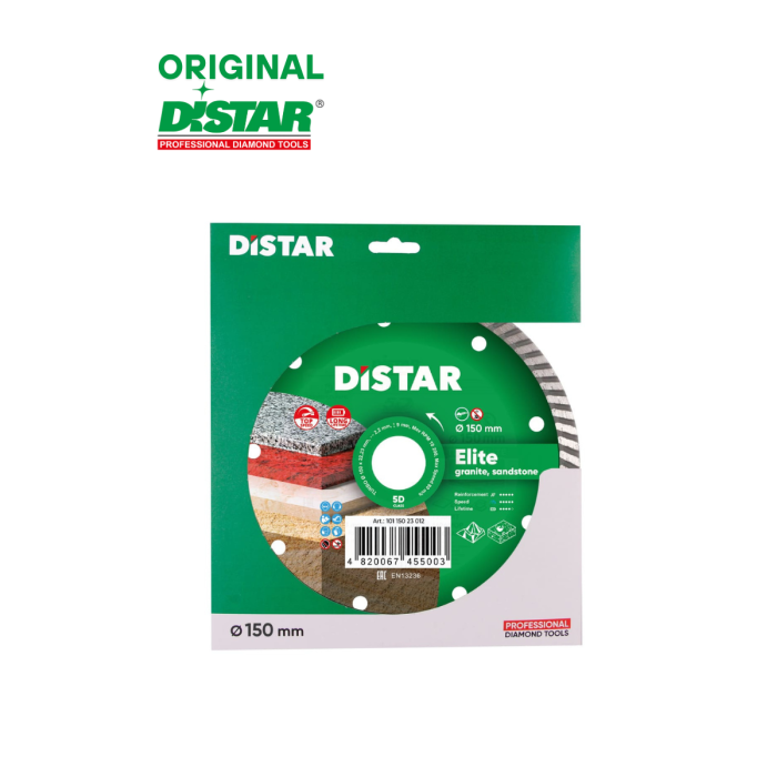 Алмазный диск отрезной 150 мм DISTAR Elite 10115023012