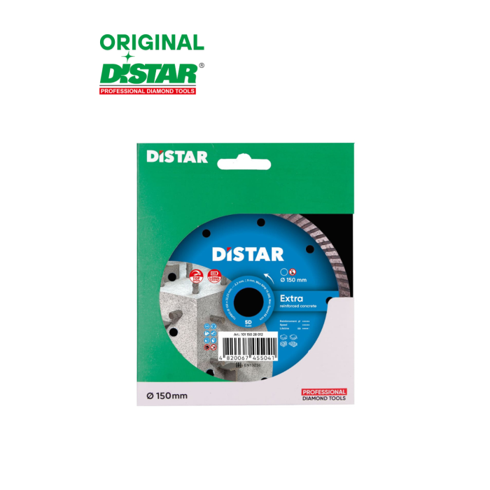 Алмазный диск отрезной 150 мм DISTAR Extra 10115028012