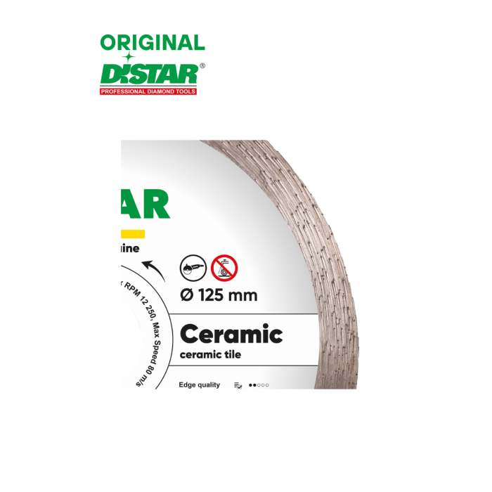 Алмазный диск отрезной  Distar 1A1R 125 Ceramic 10170085073