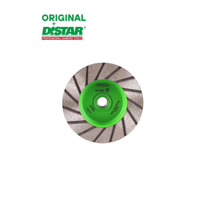 17800֏ - 17417109005 - 910066 - Фреза алмазная Distar DGM-S 100/M14F-15 №00 Elite-Active 17417109005 Диаметр диска 100 мм. Диаметр посадочного отверстия М14F. Количество сегментов: 15. Максимальная частота вращения 12050 об/мин. Максима Distar - Фреза алмазная Distar DGM-S 100/M14F-15 №00 Elite-Active 17417109005 - 17417109005 - Алмазный Диски