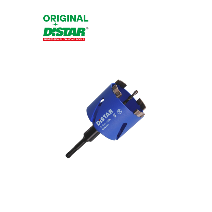 Алмазная коронка по кирпич/бетон армированный Distar DDS-W 82x65xМ16 T-Concrete / SDS+ 17982445083 Алмазная коронка по кирпич/бетон армированный Distar DDS-W 82x65xМ16 T-Concrete / SDS+ 17982445083