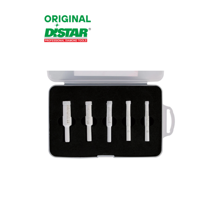  Набор алмазных коронок DrillKIT 6–12 мм Distar 80115429040