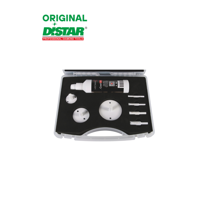 Набор алмазных коронок DrillKIT 6-70мм + CoolGEL Distar 89568442140