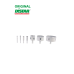 Набор алмазных коронок DrillKIT 6-70мм + CoolGEL Distar 89568442140