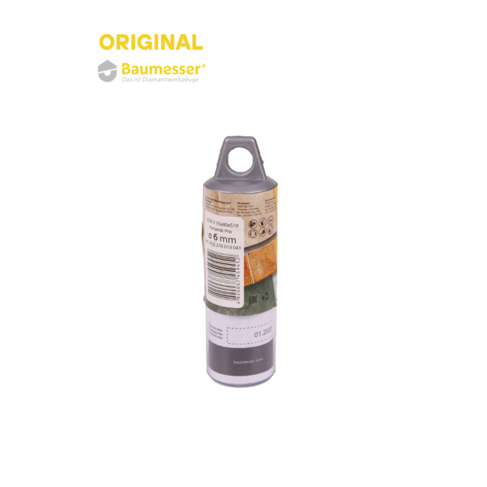 Алмазная коронка по Керамика/ Керамогранит Baumesser DDR-V 06x30xS10 Keramik Pro 910278019041