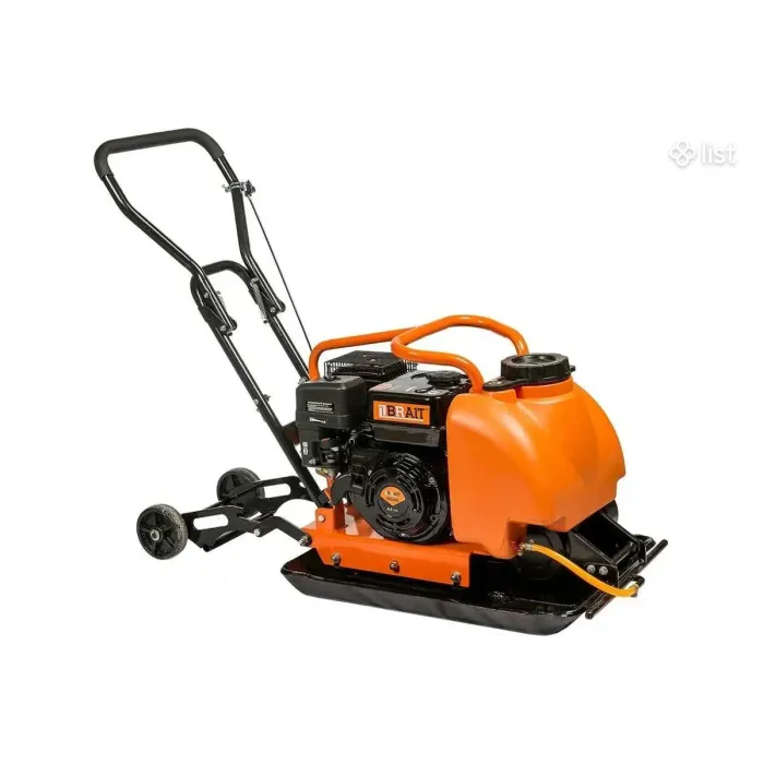 TotalTools - Бензиновая Виброплита / Компактор / 4․8 КВт / 6․5 Л.С. / BRAIT-PC-100- BRAIT-PC-100- Легкая Строительная Техника
