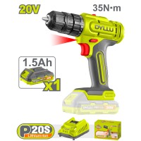 Մարտկոցային պտուտակադարձիչ (դռել) 20 Վ / 1․5 Ա / 35 Նմ / DTCDP511