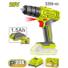 Cordless screwdriver (drill) 20 V / 1.5 A / 35 Nm / DTCDP511