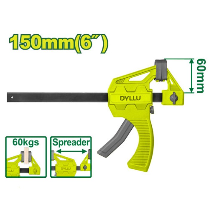 Quick bar clamp (size 6)150 mm DTCP4306