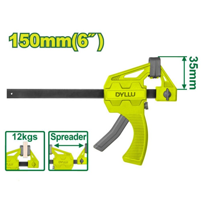 Quick bar clamp (size 6)150 mm DTCP4376