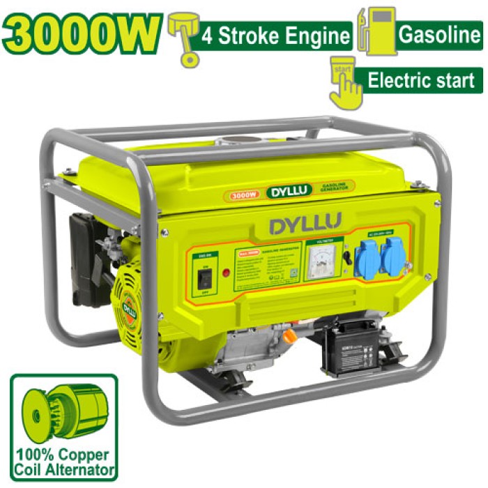 Gasoline generator (with starter) 3000 W DTGEAA06D