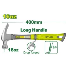 Long handle claw hammer 450 g DTHM336L