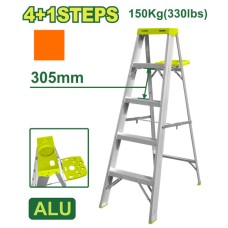 Aluminum single-sided ladder (with tool tray) 4+1 steps DTLD4H05