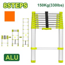 Telescopic ladder 8 steps DTLD5H08