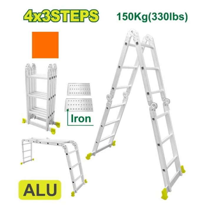 DYLLU - Բազմաֆունկցիոնալ աստիճան 4x3 քայլ DTLD7H43 - DTLD7H43 - Աստիճաններ