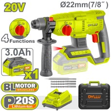 Մարտկոցային հորատիչ (Պերֆերատոր) 20 Վ /SDS plus/2 ջ/ DTLM1522