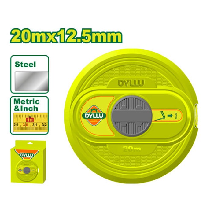 DYLLU - Չափիչ ժապավեն (Մետր) 20x12.5 մմ DTMT3520 - DTMT3520 - Չափիչ սարքեր
