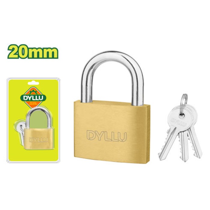 DYLLU - Լատունե կախովի կողպեք 20 մմ  DTPD1420 - DTPD1420 - Կողպեքներ