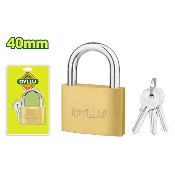 DYLLU - Լատունե կախովի կողպեք 40 մմ  DTPD1440 - DTPD1440 - Կողպեքներ