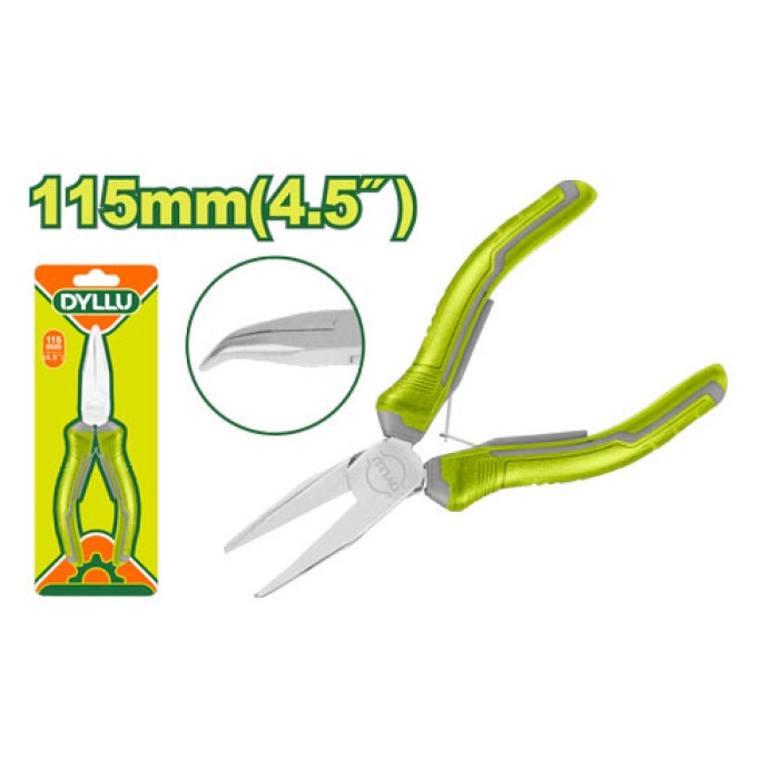 Mini bent nose pliers 115 mm DTPL0955