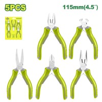 5 Pcs mini pliers set DTPS1615