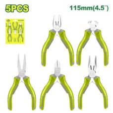 5 Pcs mini pliers set DTPS1615