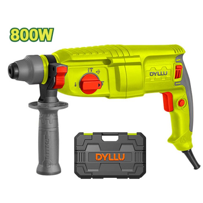 Electric rotary hammer 800 w / SDS Plus / 2.5 j / DTRH1D26