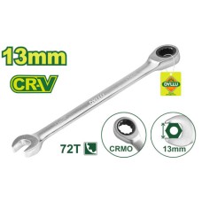 Ratchet spanner 179 mm (Size: 13 mm) DTSA5113