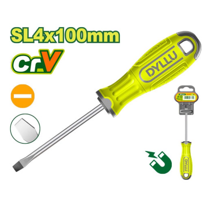 Slotted screwdriver SL 4x100 мм DTSD1244