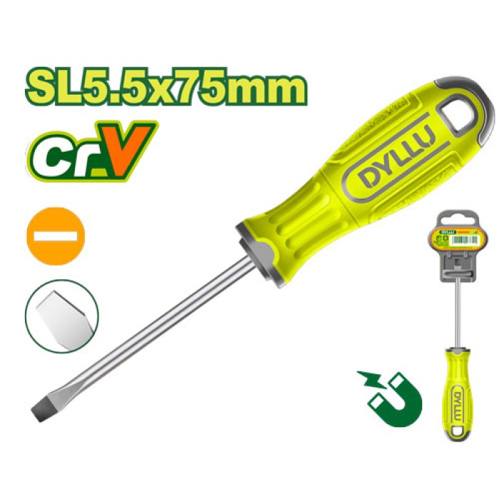 Slotted screwdriver SL 5.5x75 мм DTSD1253