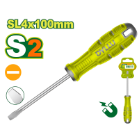 Տափակ Պտուտակահան SL 4x100 մմ DTSDA244
