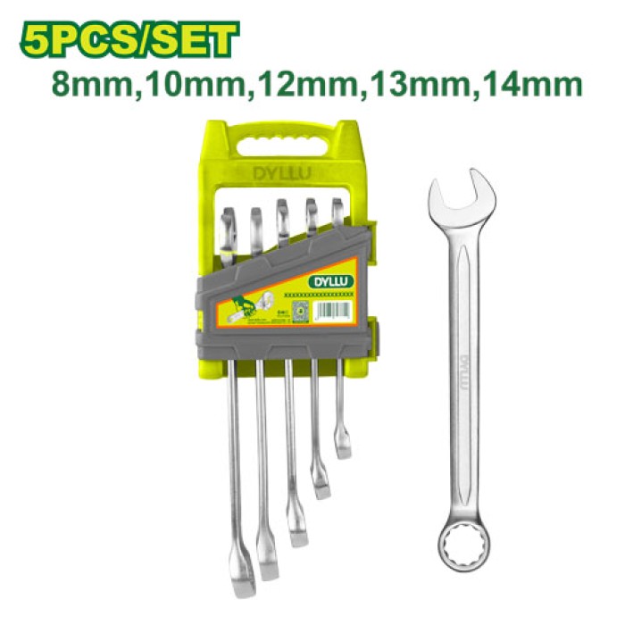 5 Pcs Combination spanner set DTSP1205