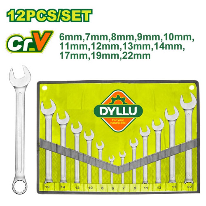 DYLLU - 12 հատ համակցված բանալիների հավաքածու DTSP1M12 - DTSP1M12 - Բանալիներ (ключи)