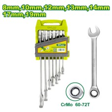 7 pcs ratchet spanner set DTSP4205