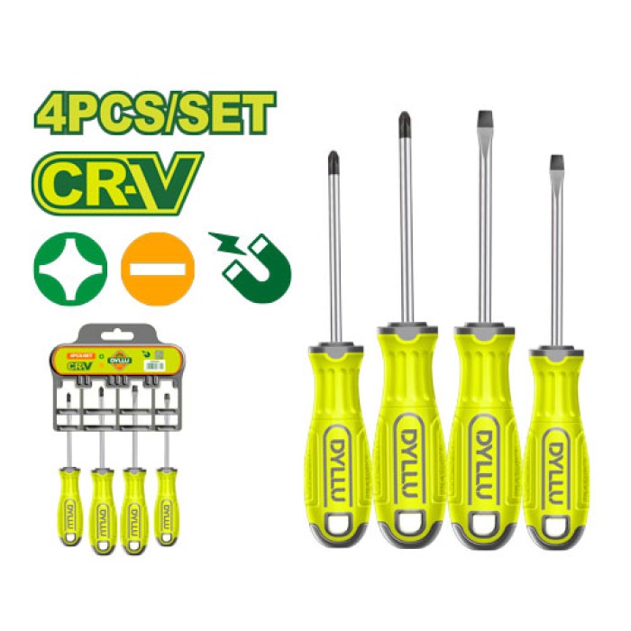 4 Pcs screwdriver set DTSS1204