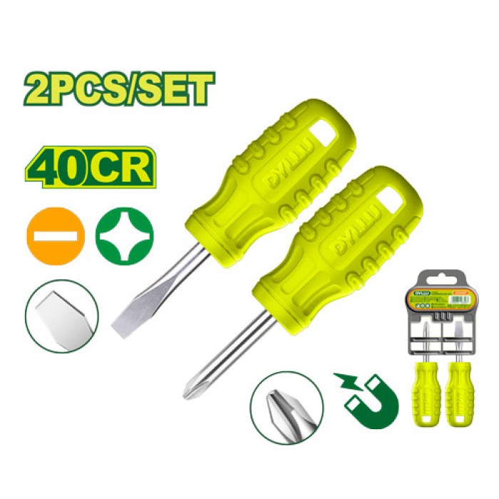 2 Pcs screwdriver set DTSS2202