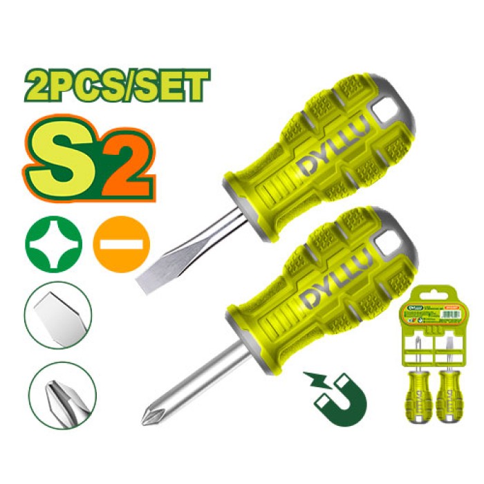 2 Pcs screwdriver set DTSSB402