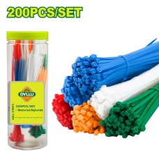 Cable ties set 200 pcs DTTE85521