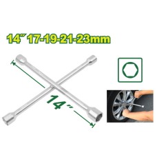 Cross rim wrench 350 mm (Size: 17-19-21-23 mm) DTTH8314