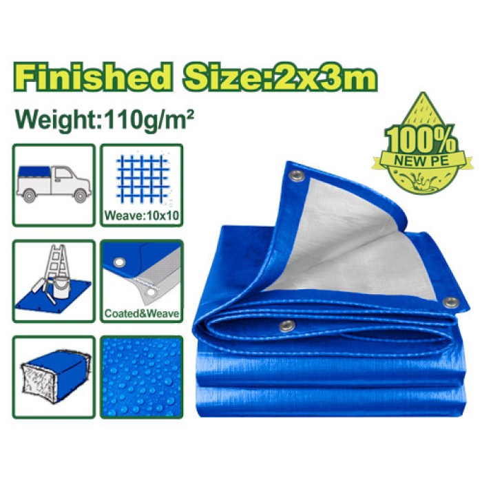 Polyethylene tarp 2x3 m DTTQ1823